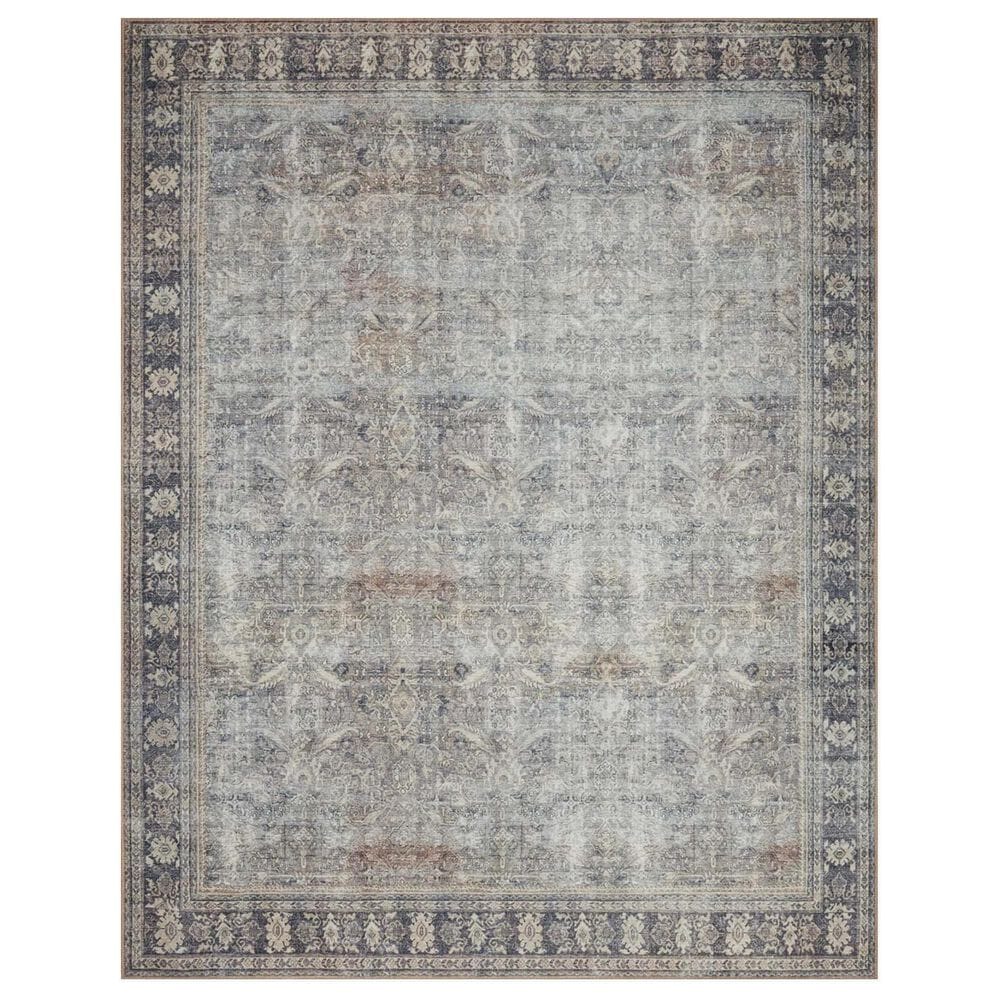 Loloi II Wynter WYN-07 3"6" x 5"6" Gray/Charcoal Area Rug, , large