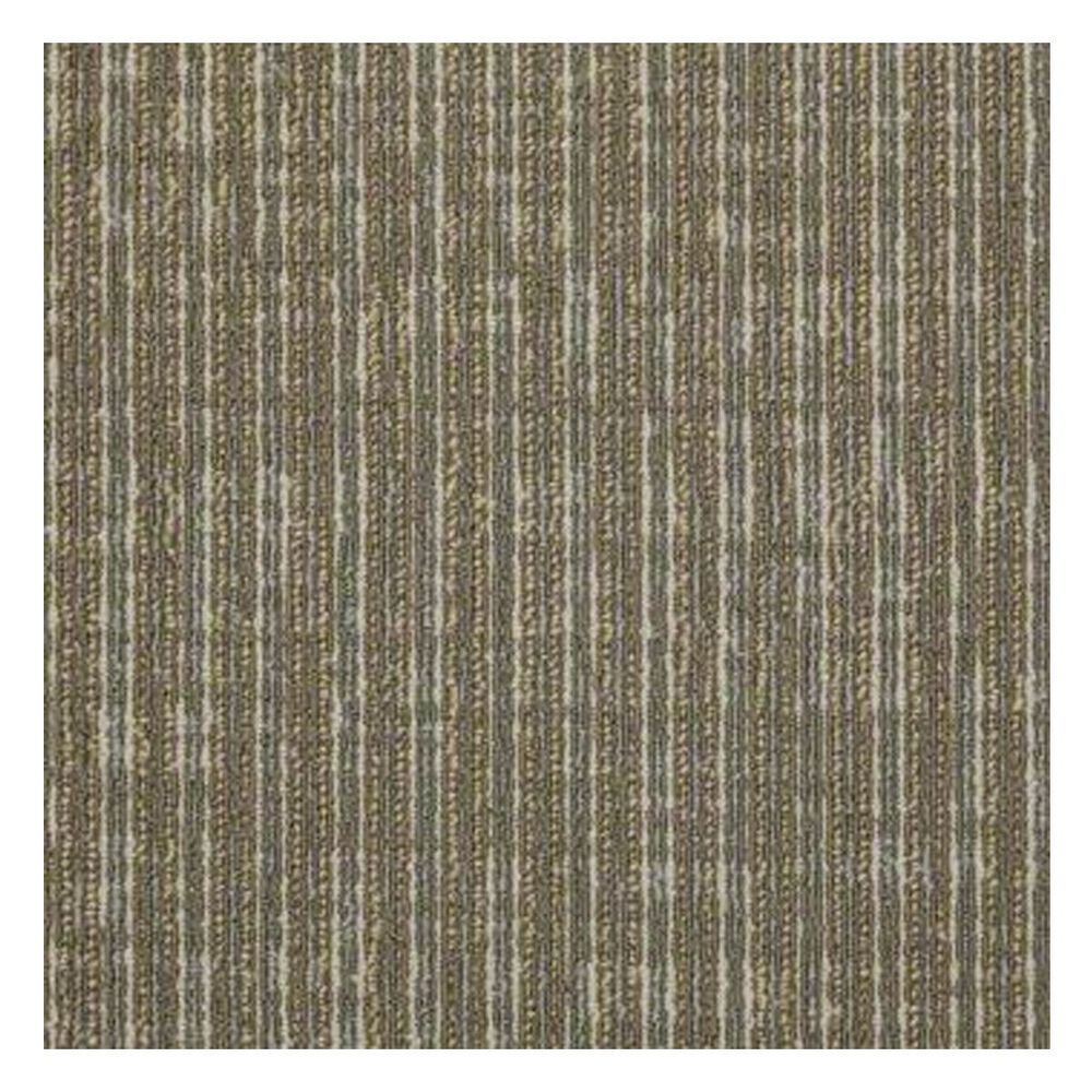 Shaw Straight Shift 18" x 36" Carpet Tile in Gear, , large