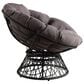 Valor Living Papasan Swivel Chair in Grey, , large