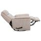 Flexsteel Sophisticated Manual Swivel Gliding Recliner in Oat, , large