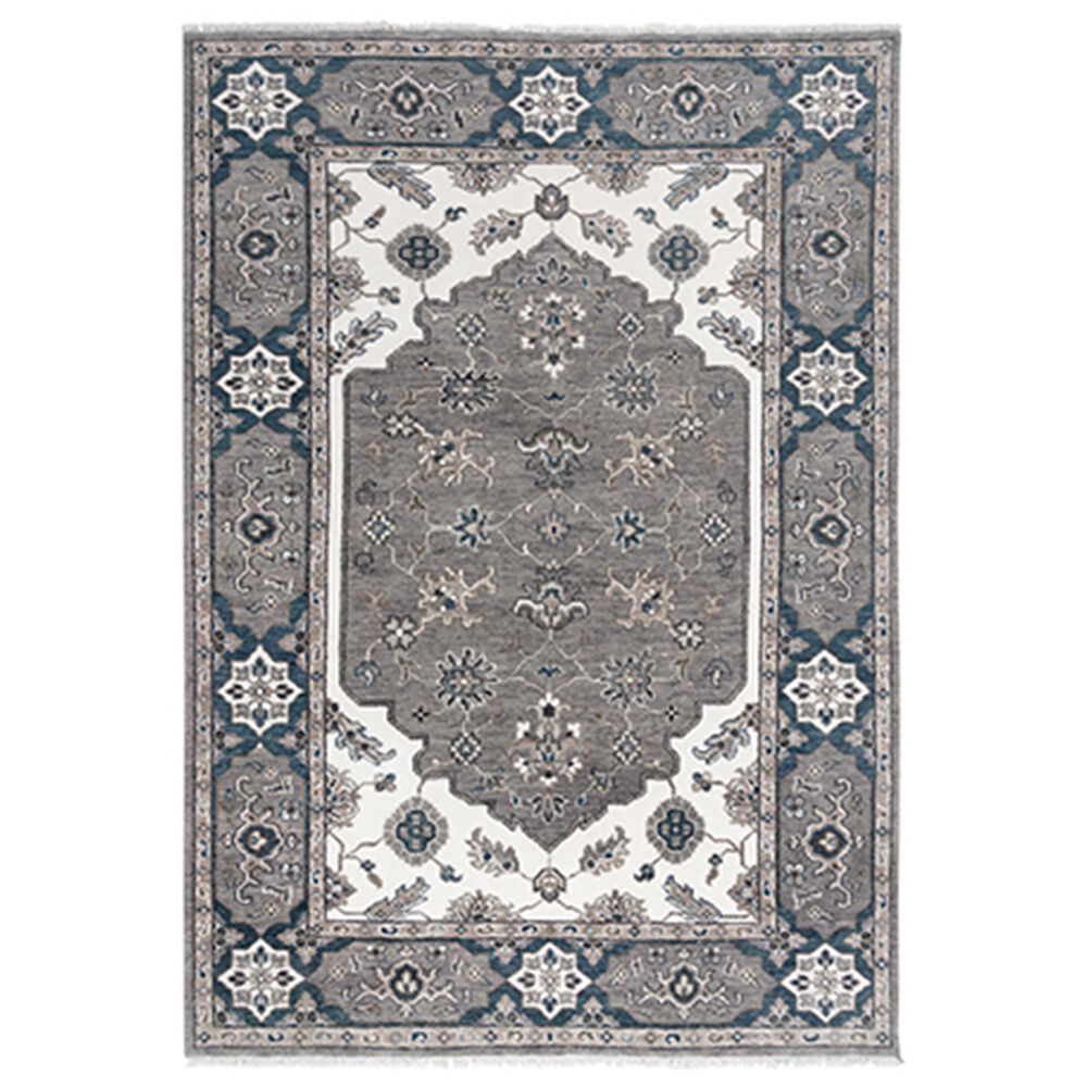 RIZZY Historia 2" x 3" Gray and Ivory Area Rug, , large
