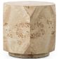 Four Hands Elena End Table in Light Burl, , large