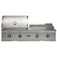 Coyote Outdoor 50" Built-In Combo Liquid Propane Gas Grill and Griddle in Stainless Steel, , large