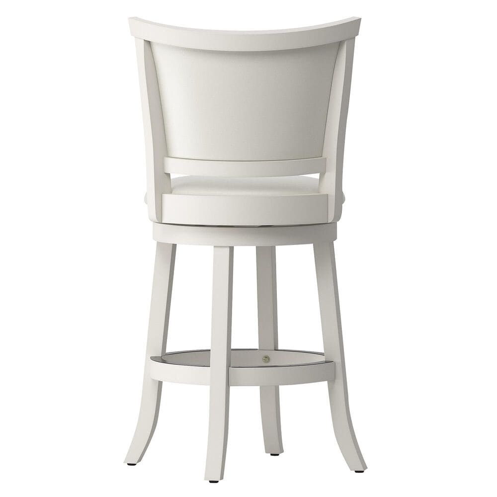 CorLiving Counter Height Swivel Stool in White - Set of 2, , large