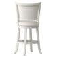CorLiving Counter Height Swivel Stool in White - Set of 2, , large