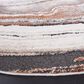 Safavieh Cyrus Shag CYR134F CYRUS SHAG 6"7" Round Grey and Rust Area Rug, , large