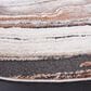 Safavieh Cyrus Shag CYR134F CYRUS SHAG 6"7" Round Grey and Rust Area Rug, , large