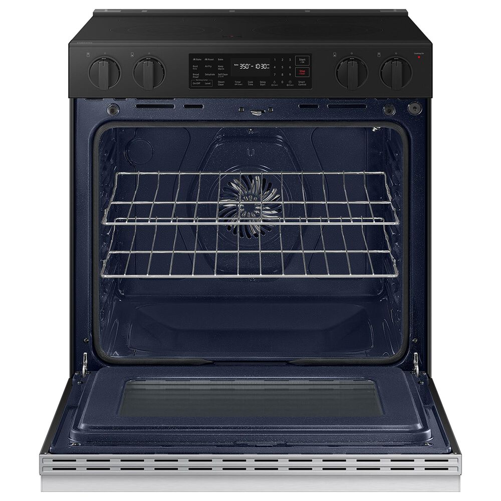 Samsung Bespoke Bespoke 6.3 Cu. Ft. Smart Slide-In Electric Range with Air Fry and Convection in Stainless Steel, , large