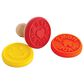 Mrs. Anderson"s Baking Cookie Stamps Trio in Red, Yellow and Orange, , large
