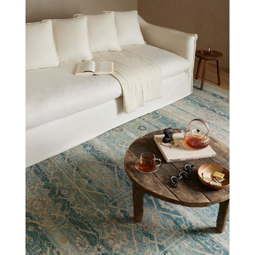 Loloi Dominic 4&#39; x 6&#39; Sky and Natural Area Rug, , large