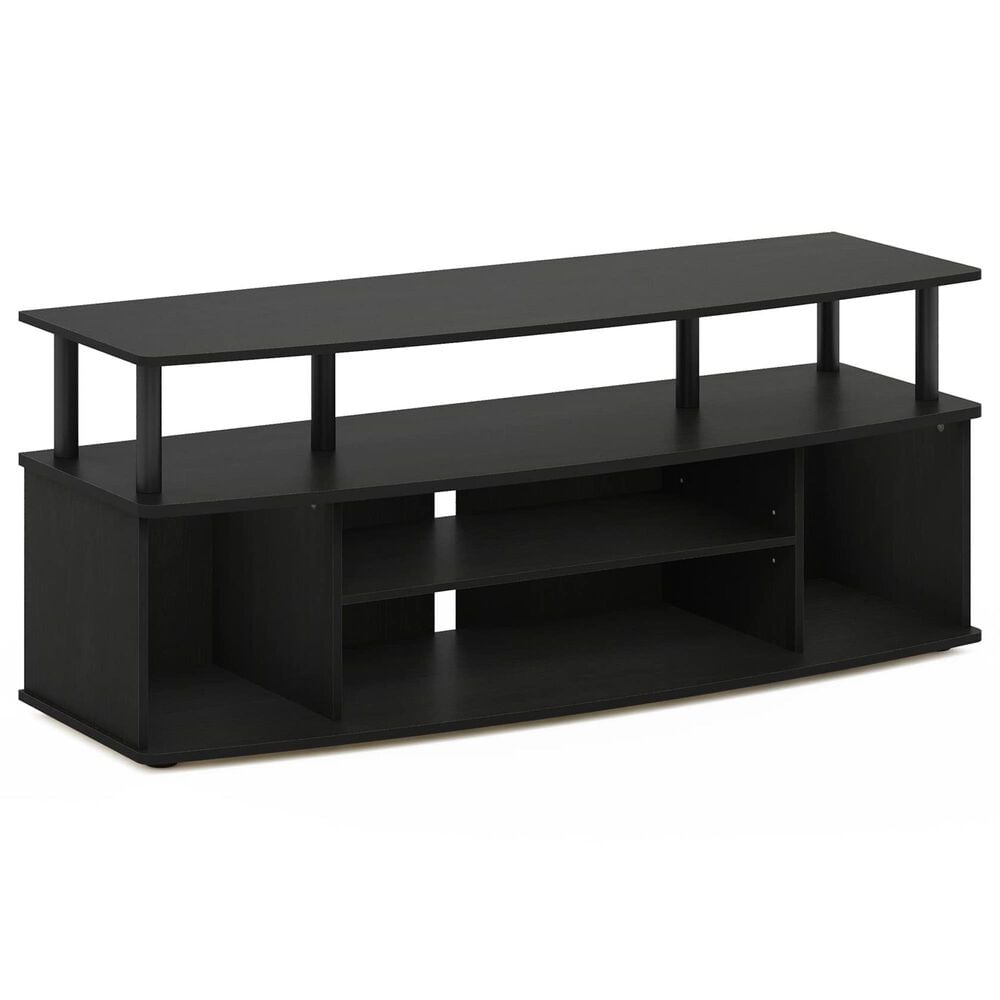 HOMLUX 47.2" Large Entertainment Center Stand for TV up to 55" in Blackwood and Black, , large