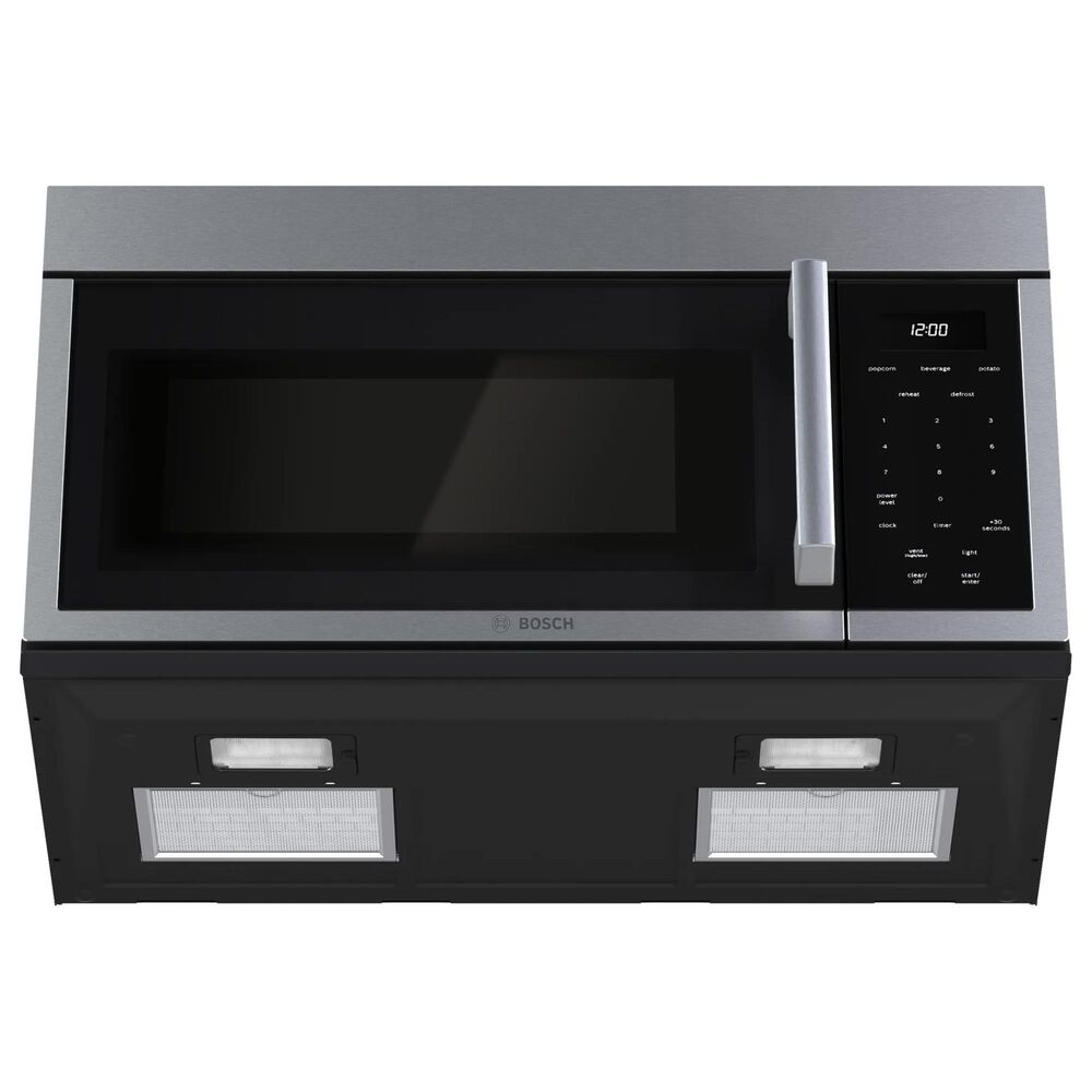 Bosch 300 Series 1.7 Cu. Over-The-Range Microwave in Stainless Steel, , large