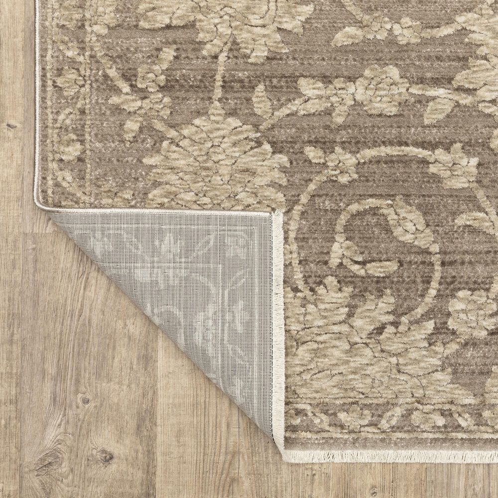 Oriental Weavers Capella Grey and Beige 3&#39;3&quot; x 5&#39; Area Rug, , large