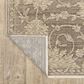 Oriental Weavers Capella Grey and Beige 3"3" x 5" Area Rug, , large