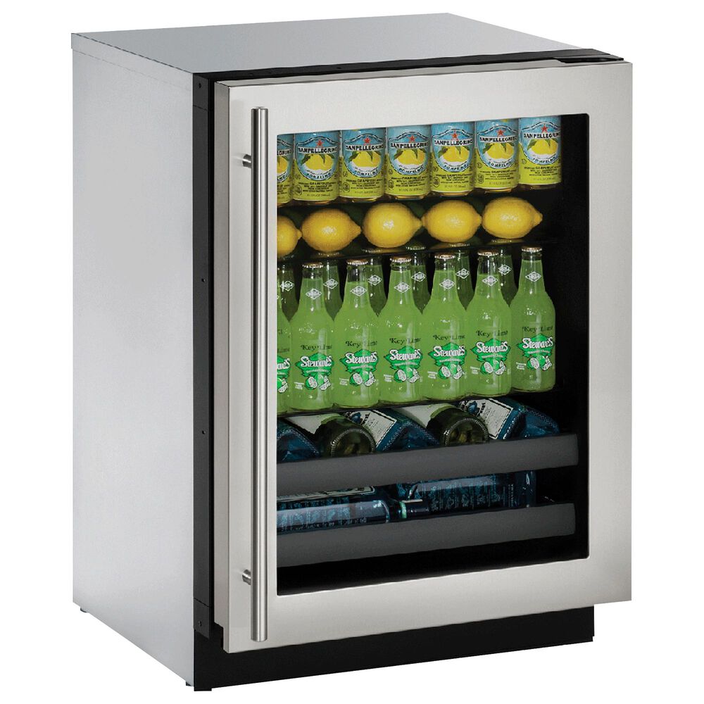 U-Line 4.9 Cu. Ft. Beverage Center in Stainless Steel, , large