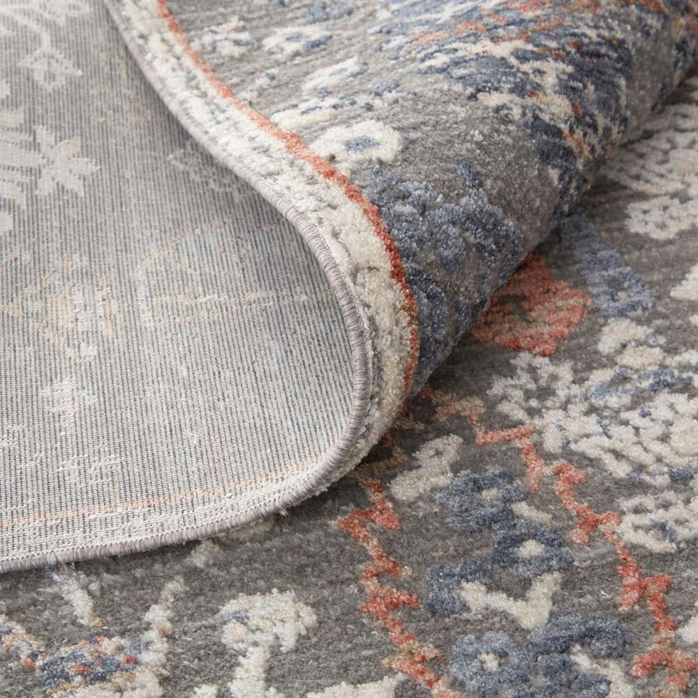 Feizy Thackery 7&#39;10&quot; x 9&#39;10&quot; Charcoal and Ivory Area Rug, , large