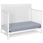 Hearth and Haven Shailee 4-In-1 Convertible Crib in White, , large
