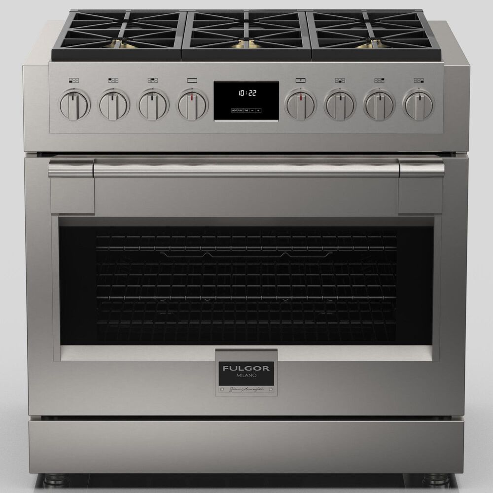 Fulgor Milano Sofia 4.4 Cu. Ft. 36&quot; Professional All Gas Range in Stainless Steel, , large