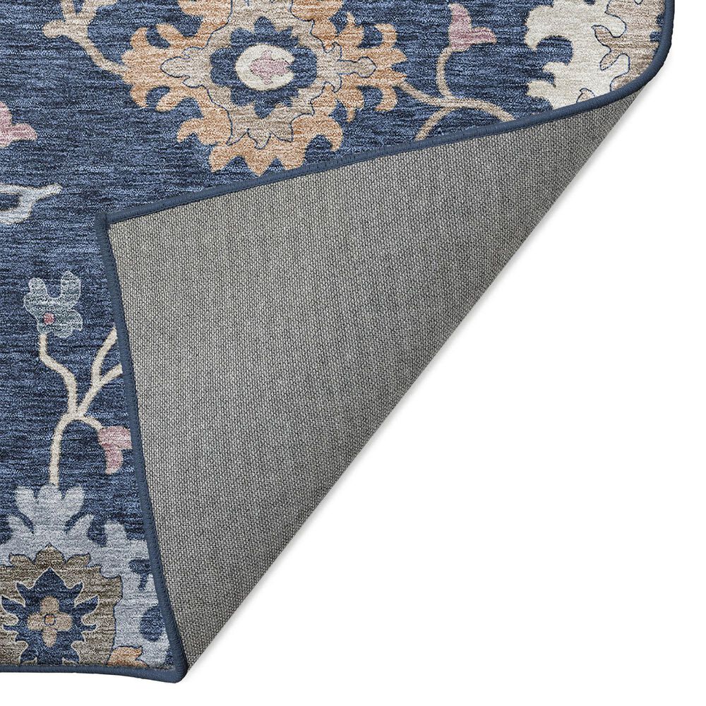 Dalyn Rug Company Hatay HY4 2&#39;3&quot; x 7&#39;6&quot; Navy Runner, , large