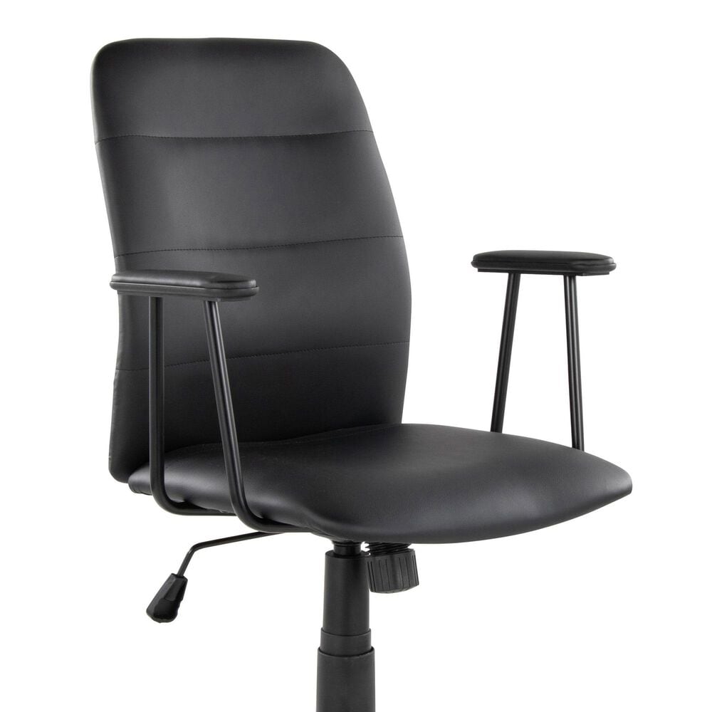 Lumisource Fredrick Office Chair in Black, , large