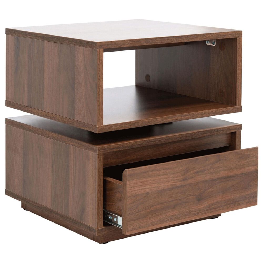 Safavieh Avital Accent Table in Walnut, , large