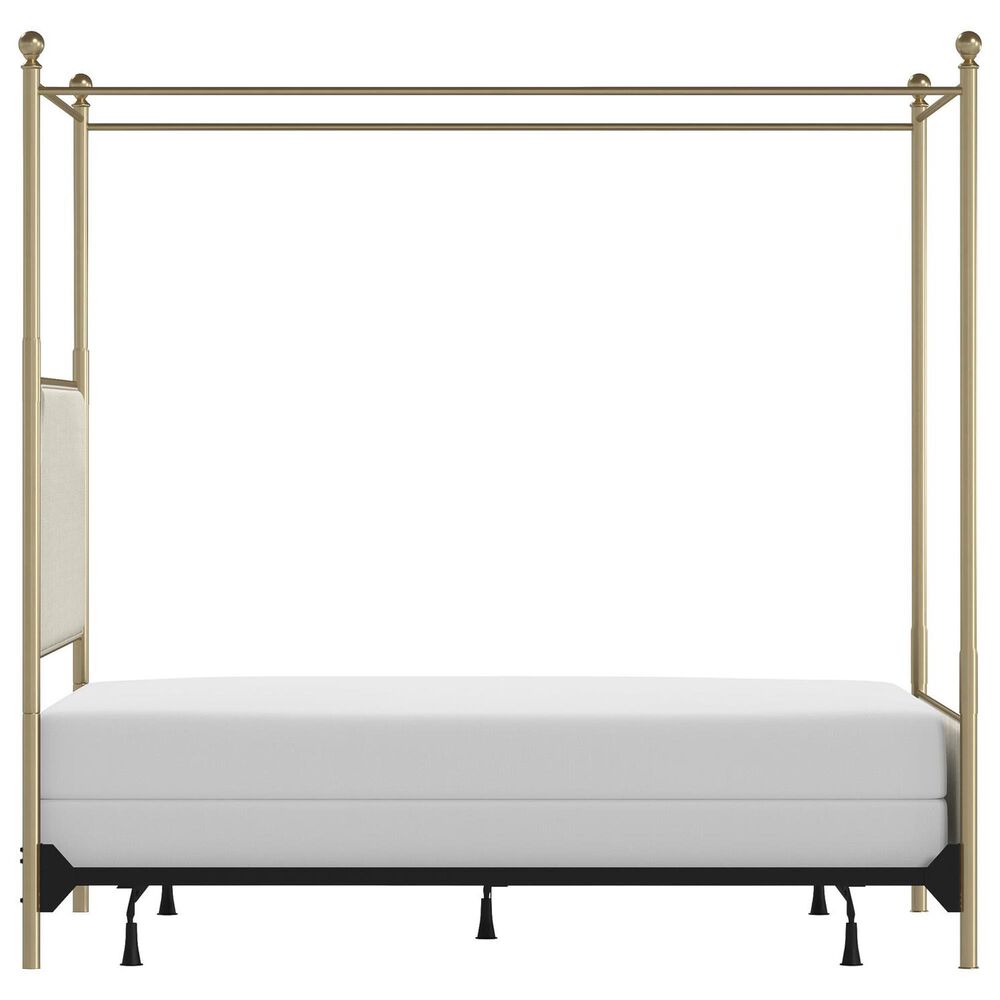 Richlands Furniture McArthur Queen Canopy Bed in Beige, , large