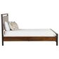 Home Trends & Design Aspen 4-Piece King Bedroom Set in Walnut Brown and Antique Zinc, , large