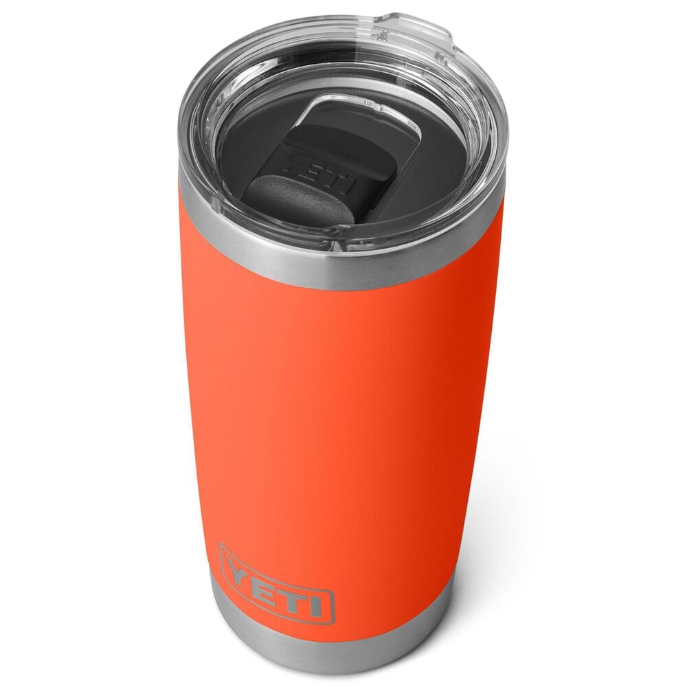 YETI Rambler 20 Oz Tumbler with MagSlider Lid in Papaya, , large