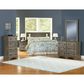 Lemoore Essential Full/Queen Headboard with Side Styles in Weathered Gray Ash, , large