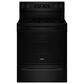 Whirlpool 5.3 Cu. Ft. Energy Star Electric Range with Air Cooking Technology in Black, , large