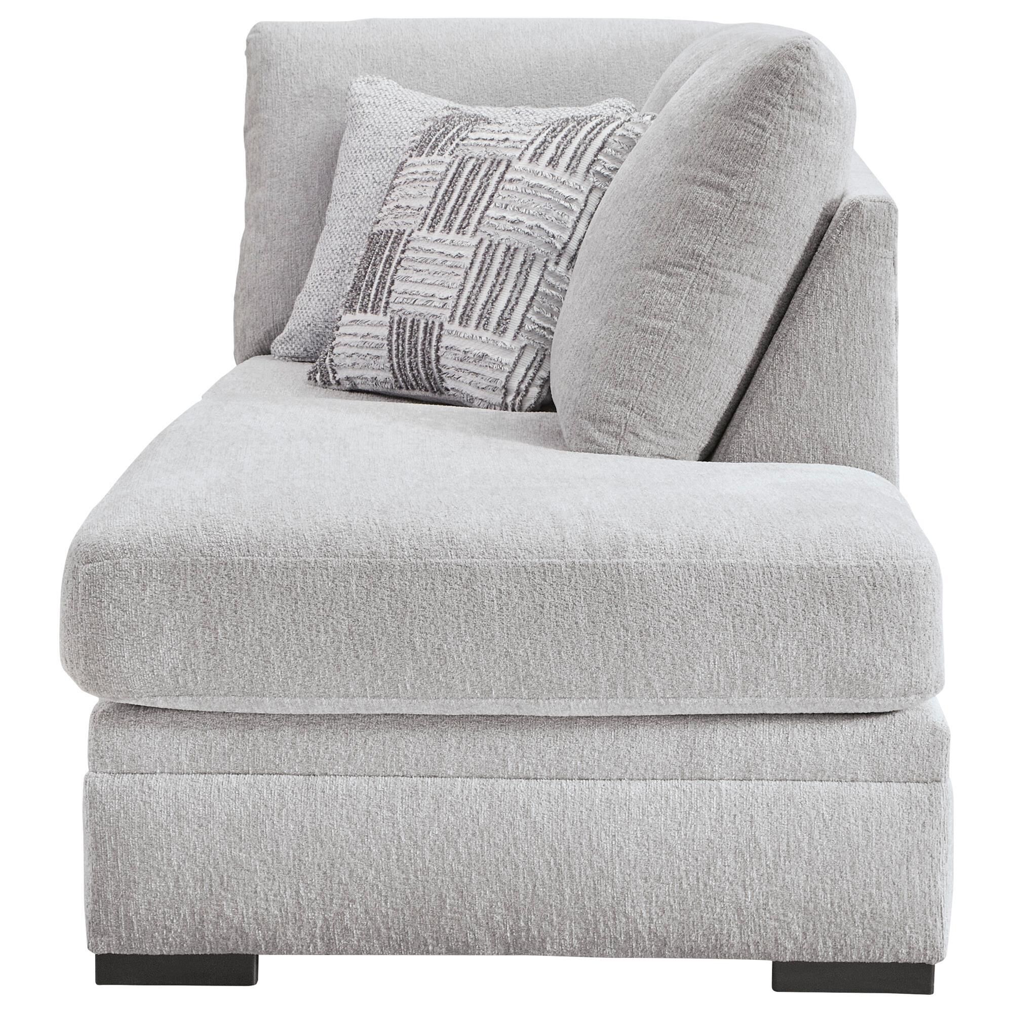 Ashley Gabyleigh 2-Piece Stationary Right Facing Sectional in Nickel