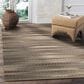 L&R Resources Natural Fiber Southwestern 5" x 7"9" Dark Gray Area Rug, , large