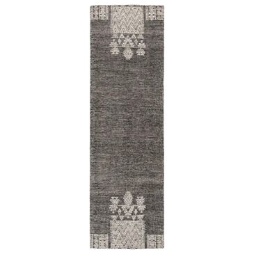 Jaipur Rize Torsby 3" x 10" Jet Black Runner, , large