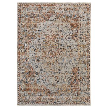 Feizy Rugs Kaia 5" x 7"9" Beige and Multicolor Area Rug, , large
