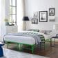 Modway Horizon Platform Queen Bed Frame in Green, , large