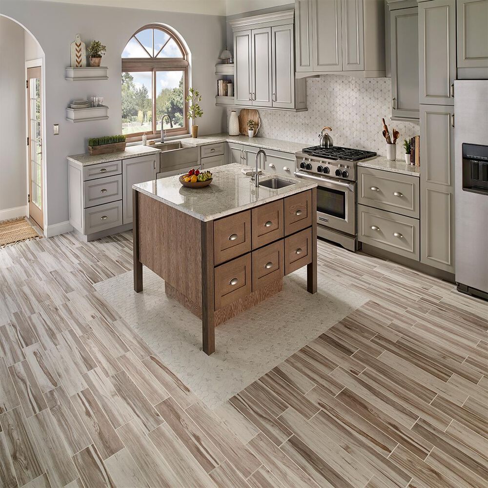 MS International Carolina Timber Beige 6" x 36" Ceramic Tile, , large