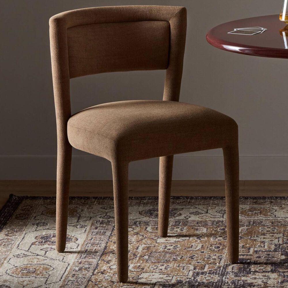 Four Hands Beverly Side Chair in Crypton Nomad Mushroom, , large