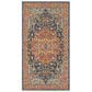 Safavieh Evoke EVK275C 2"2" x 5" Blue and Orange Runner, , large
