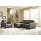 Signature Design by Ashley Venaldi Left Facing Sofa Chaise in Gray, , large
