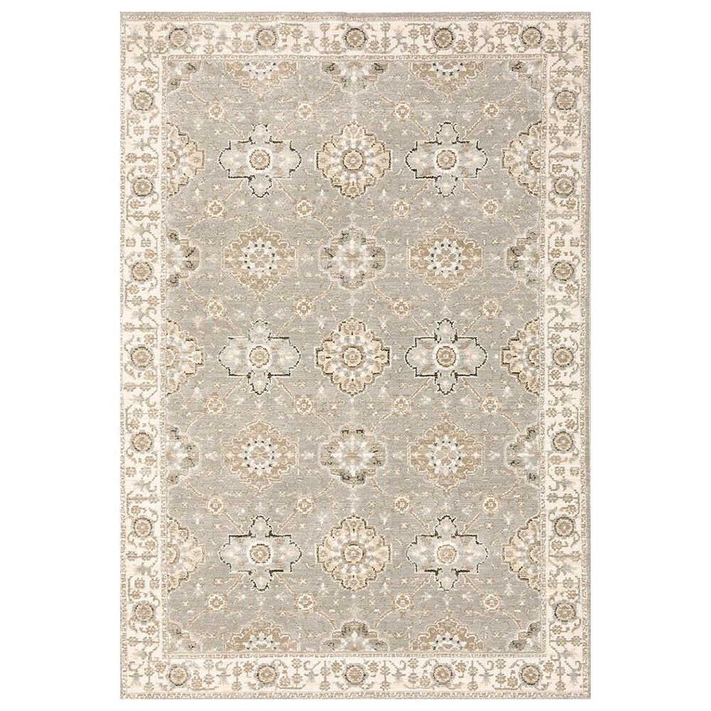 Oriental Weavers Andorra 8929H 3"3" x 5"2" Gray Area Rug, , large