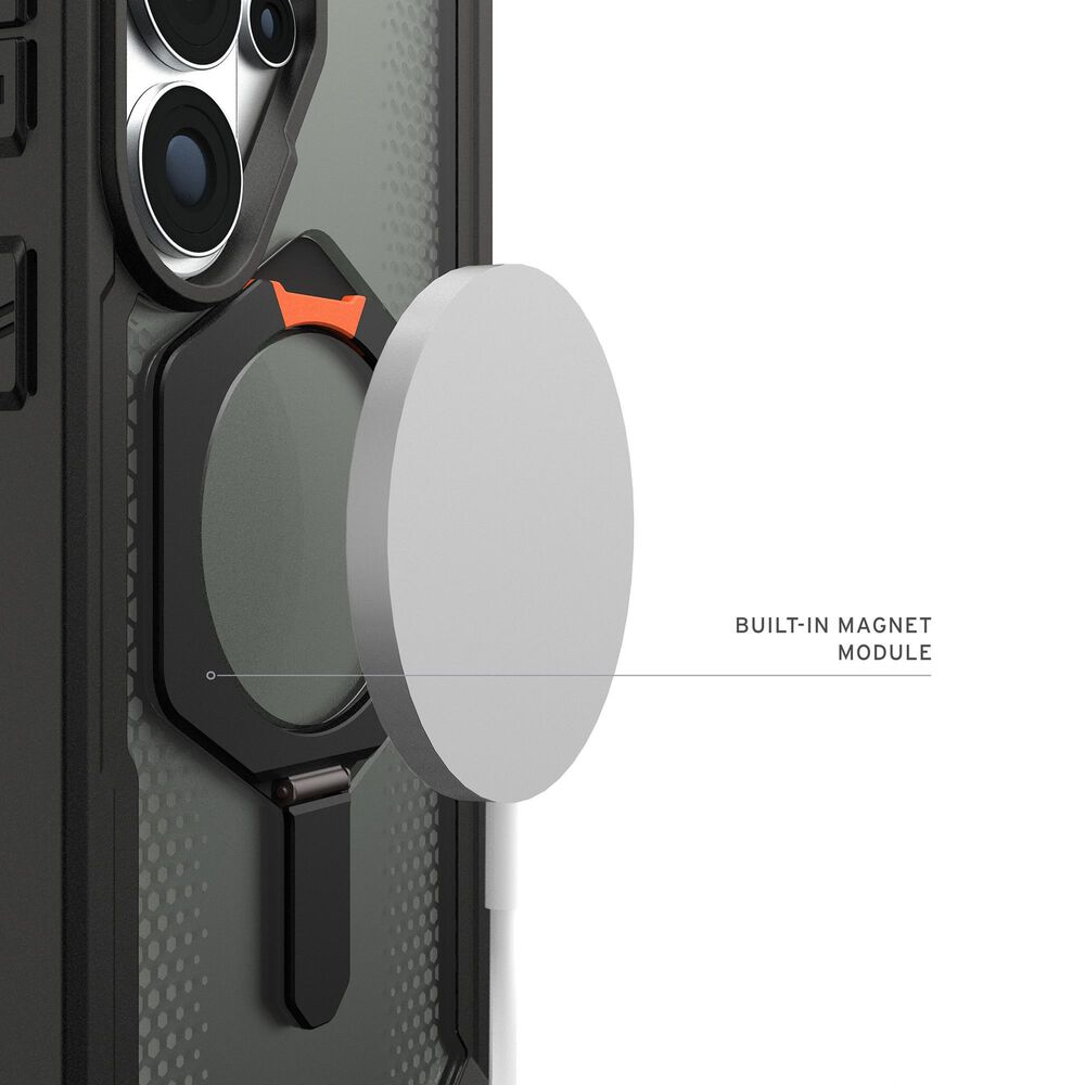 UAG Plasma XTE Case with Magnet for Samsung Galaxy S26 Ultra in Black and Orange, , large