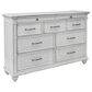 Ashley Kanwyn 5-Piece King Storage Bedroom Set in Whitewash, , large