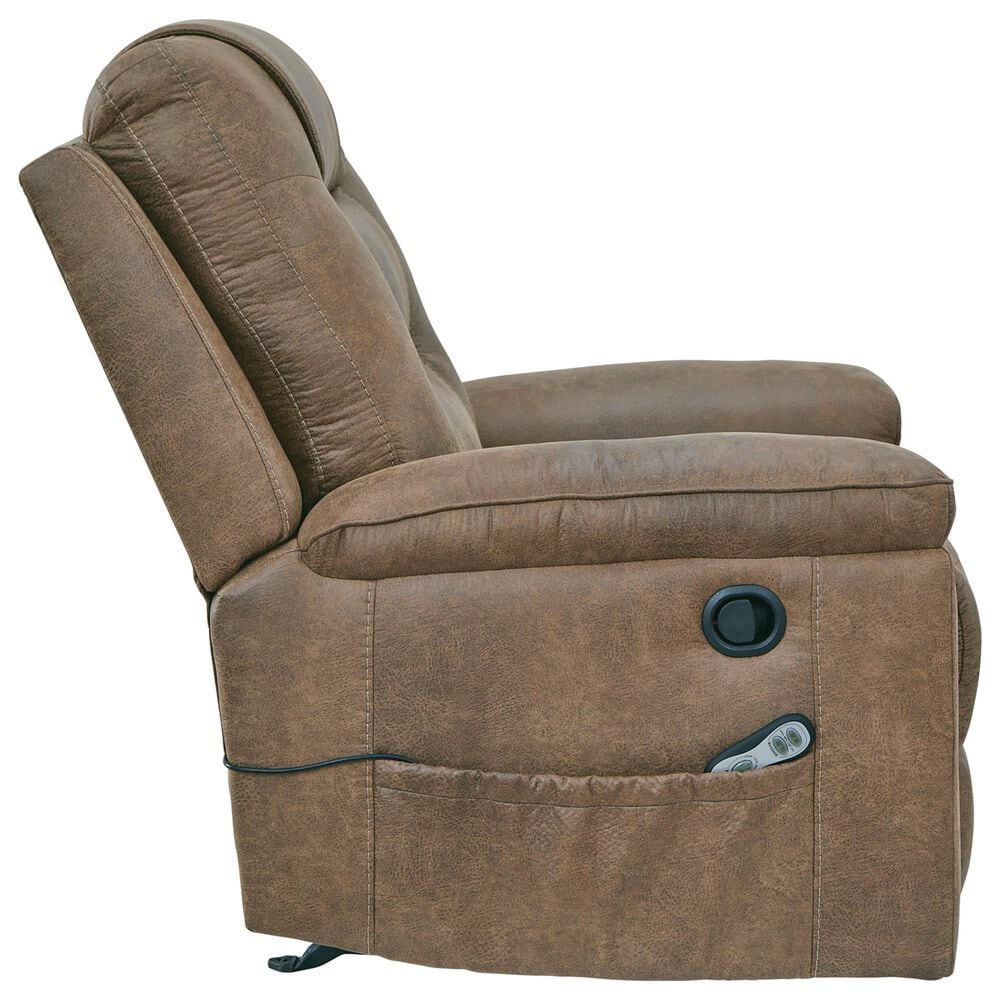 Ashley Stockworth Manual Rocker Recliner in Earth, , large