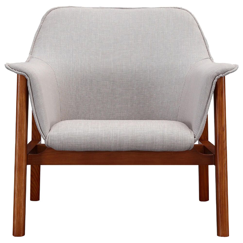Dayton Miller Accent Chair in Grey, , large