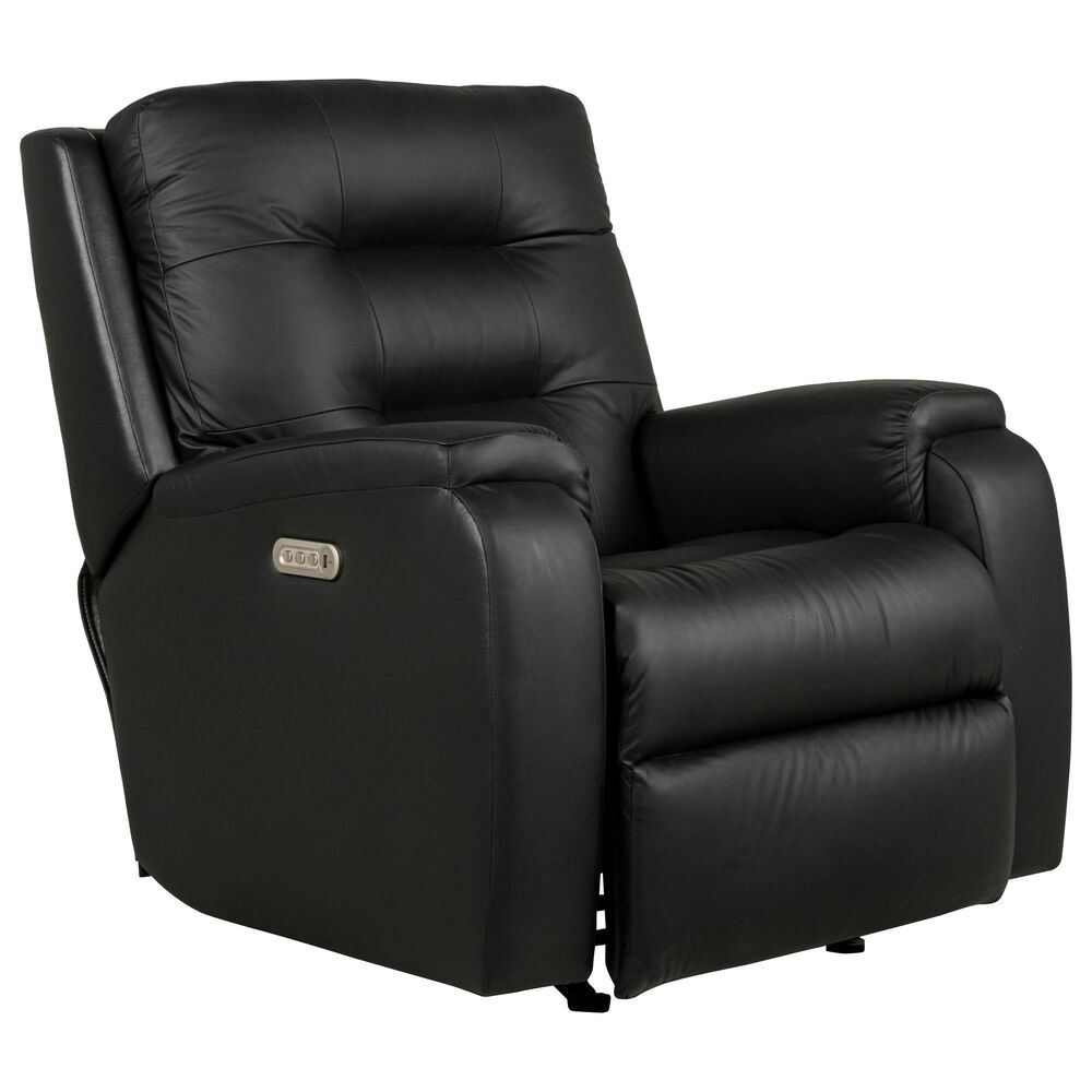 Flexsteel Arlo Power Rocker Recliner in Black, , large