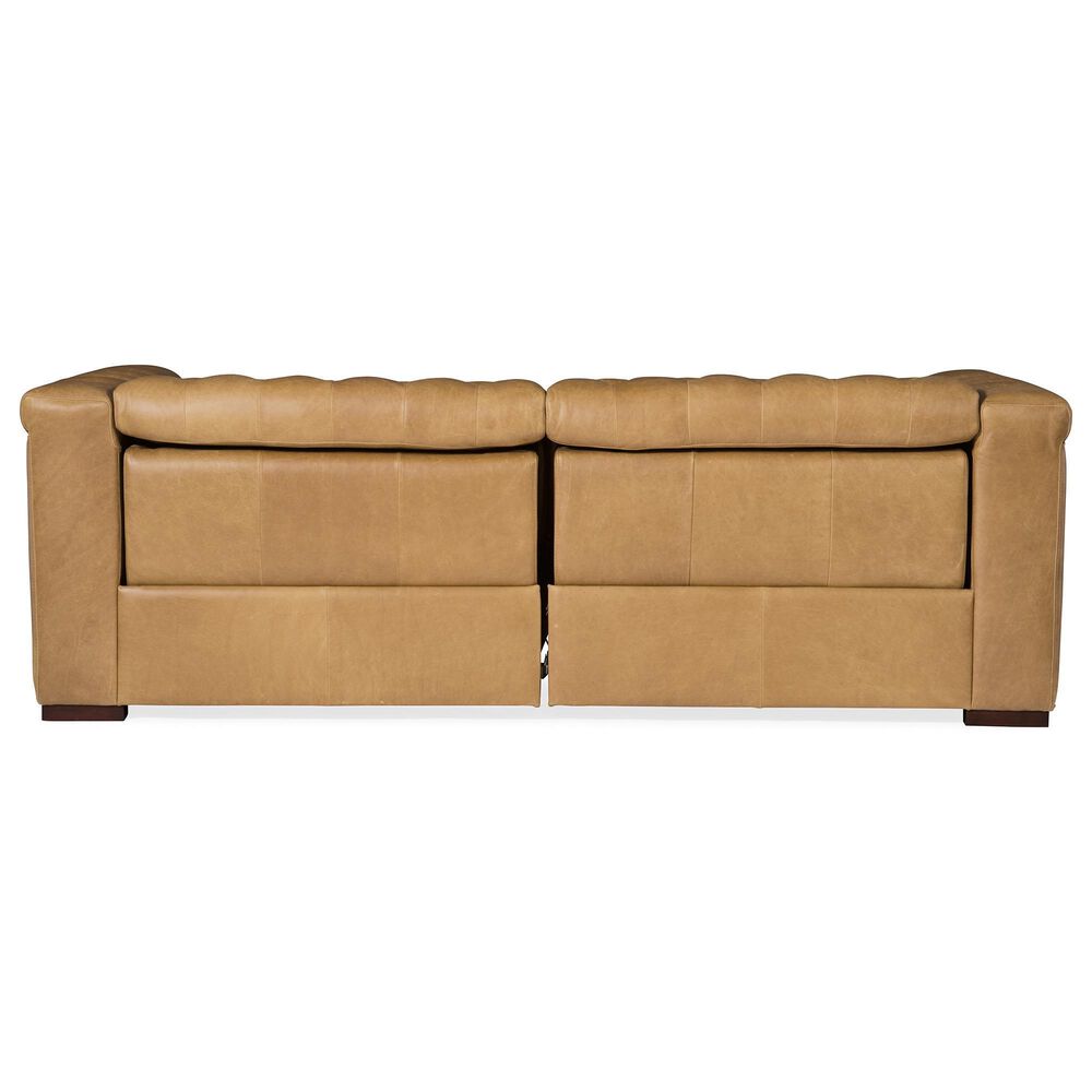Hooker Furniture Savion Power Reclining Sofa with Power in Saddlebag Coin, , large