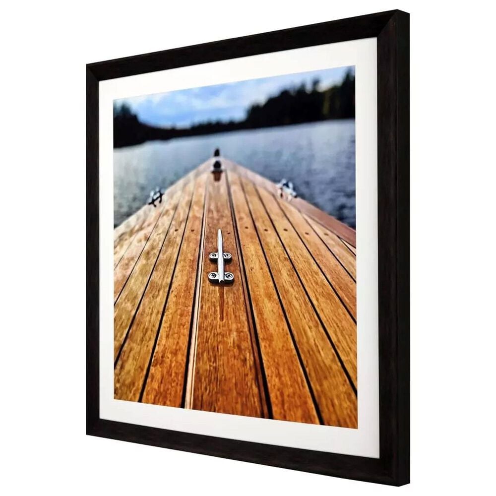 Paragon 43" x 43" Lake Life I Wall Art in Brown, , large