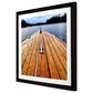 Paragon 43" x 43" Lake Life I Wall Art in Brown, , large