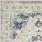 Safavieh Evoke EVK220C 2"2" x 9" Ivory and Blue Runner, , large