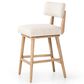 Four Hands Cardell Swivel Counter Stool in Washed Natural Parawood, , large